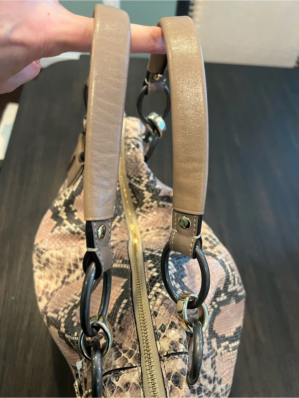 Coach Kristin Python Bag 16935